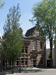 905610 Gezicht op de voorgevel van de Openbare Dalton Basisschool 'De Twijn' (Pieterskerkhof 10) te Utrecht.